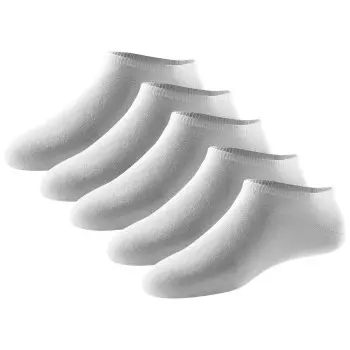 Schiesser Schiesser Strømper 5P Men Sneaker Socks Hvit Str 43/46 Herre