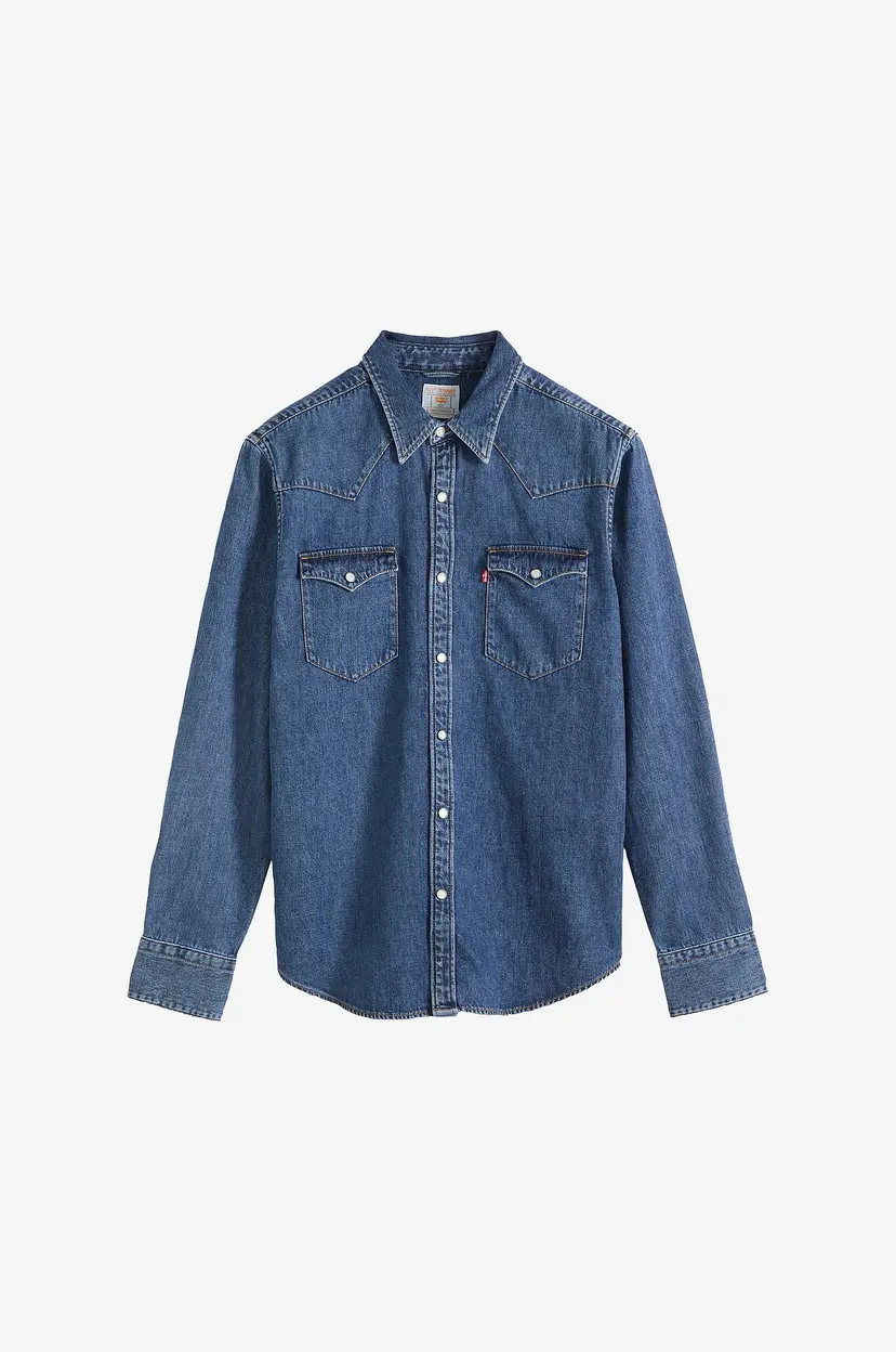 Levi's Skjorte Barstow Western Standard - Blå