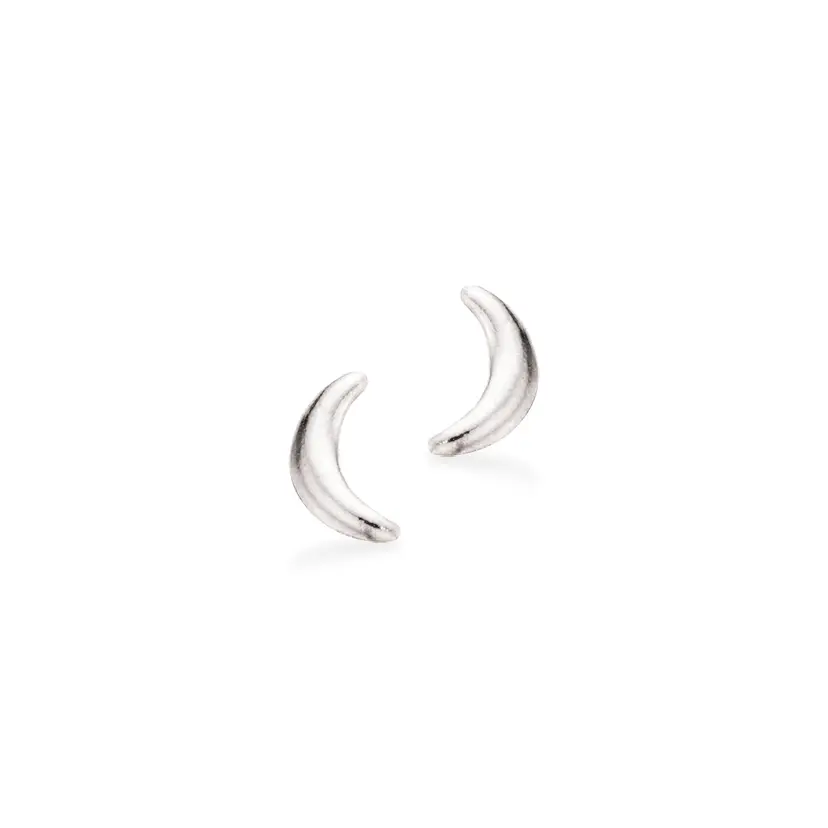 Scrouples Scrouples - Måne mini ørestikker i Sterling Sølv - 157762s