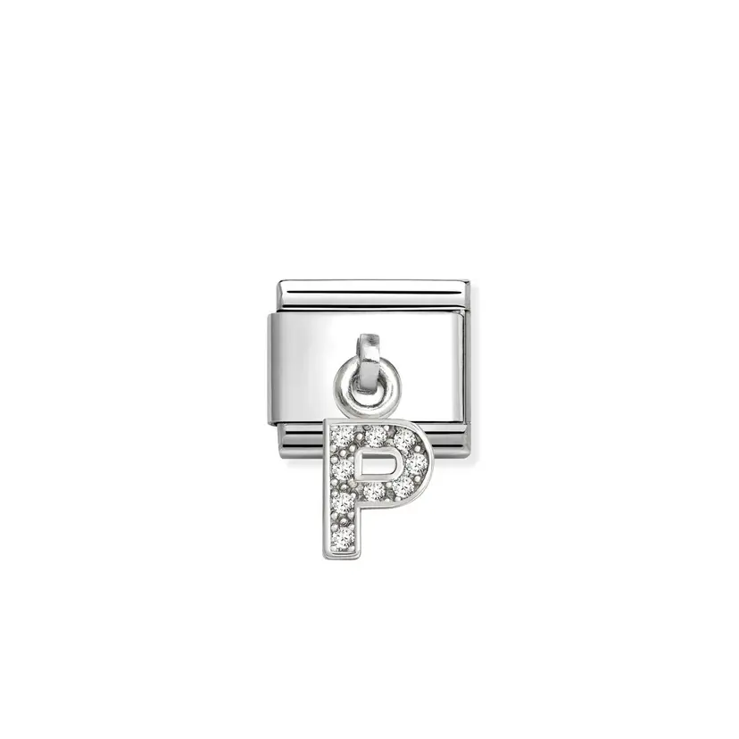 Nomination Charm Letter P