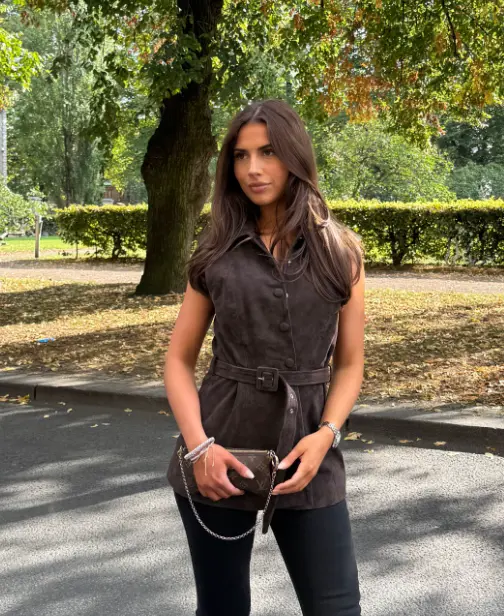 Y.A.S Yasrie Suede Waistcoat