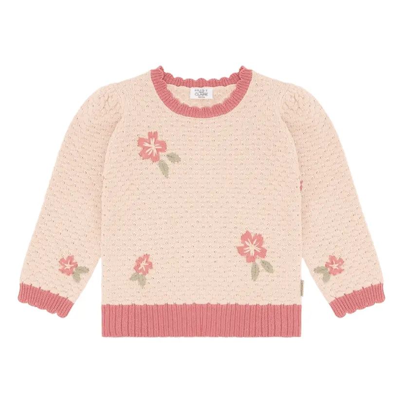 Hust and Claire Hust and Claire - Genser Knit Pippa Flower Quartz