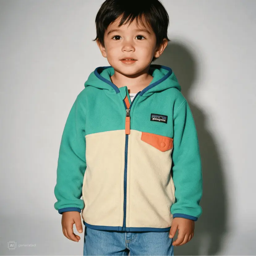 Patagonia Patagonia - Fleecejakke Micro D Snap-T Buttercup Yellow w/Aqua
