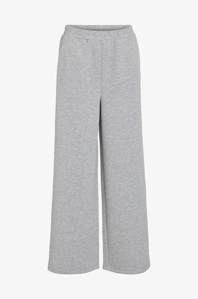 Vila Sweatbukser viReflect RW Wide Sweat Pants / LN - Grå