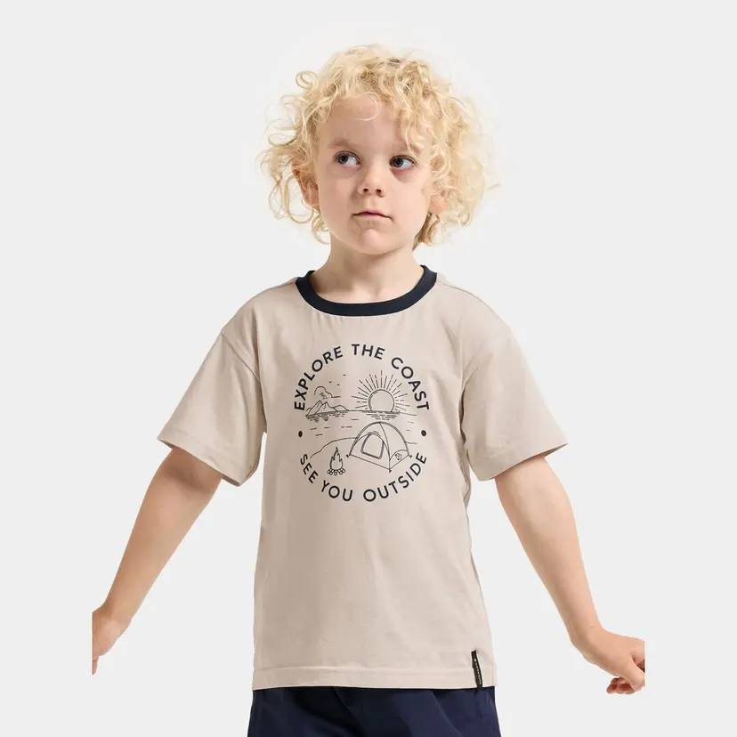 Didriksons Mynta Kids' Logo T-shirt