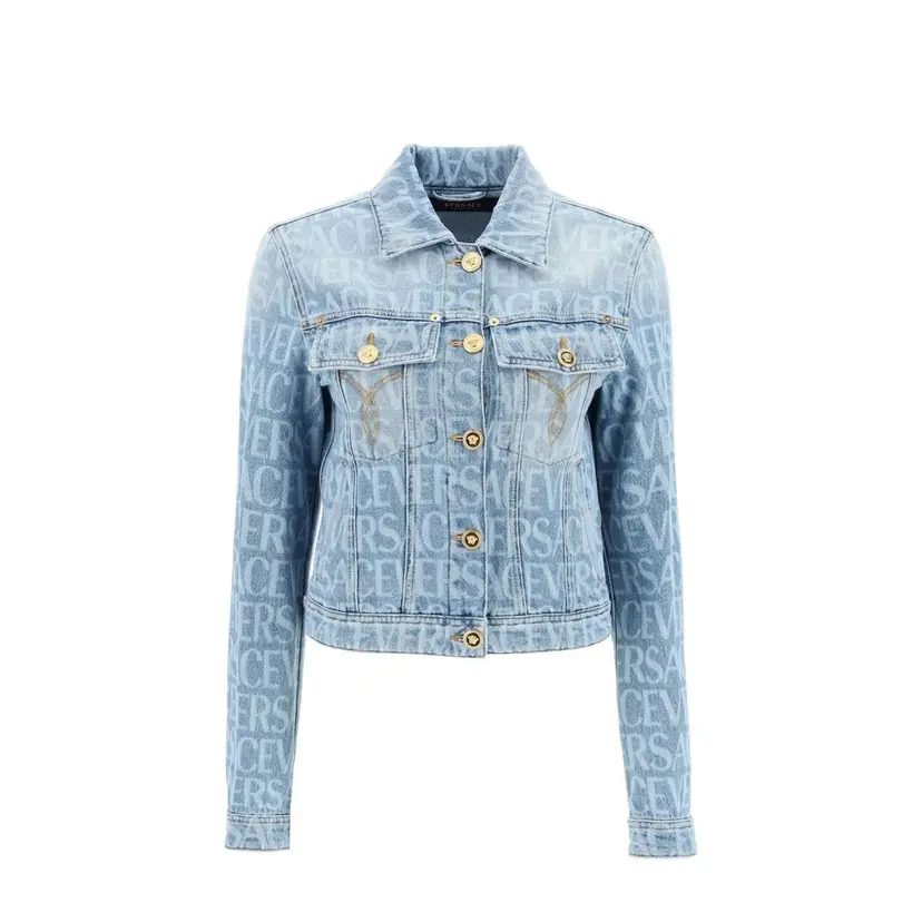 Versace Versace Denimjakker – Blå