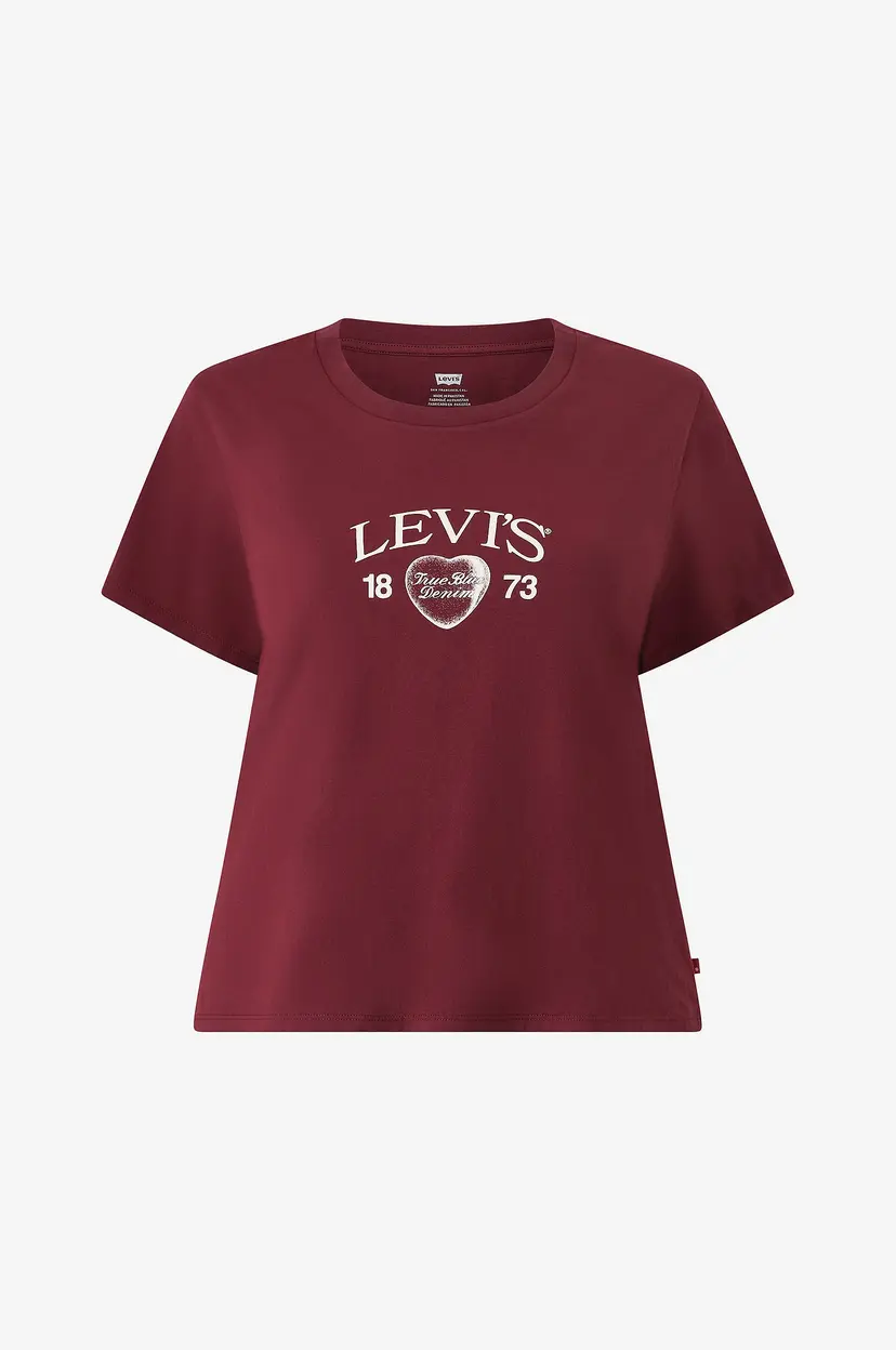 Levi's Plus T-skjorte Pl Perfect Tee - Rød