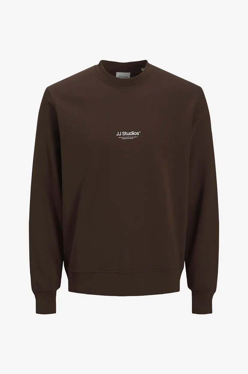 Jack & Jones Junior Collegegenser jjeSoho Sweat Crew Neck SN Jnr - Brun