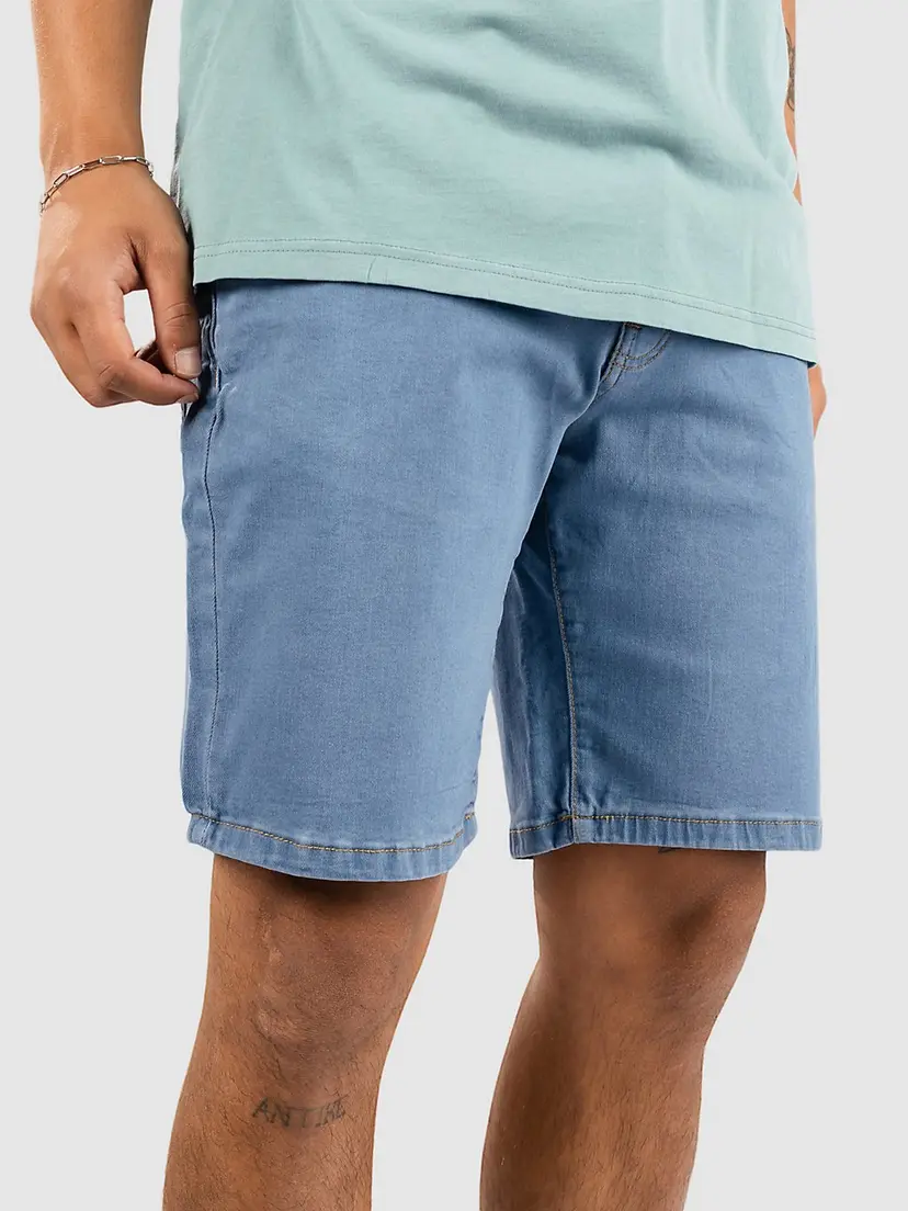 Urban Classics Urban Classics Relaxed Fit Jeans Shorts blå