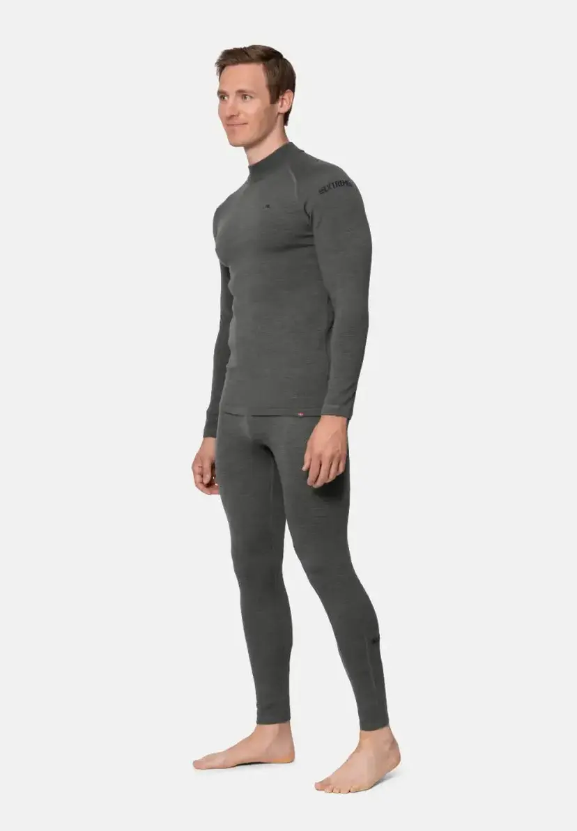 DANISH ENDURANCE EXTREME MERINO SKIUNDERTØJ fra DANISH ENDURANCE, Mørkegrå, M