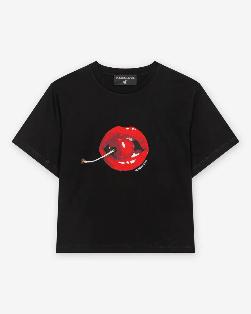 Iceberg Jeans Iceberg Jeans F071-P400 Black T-shirt