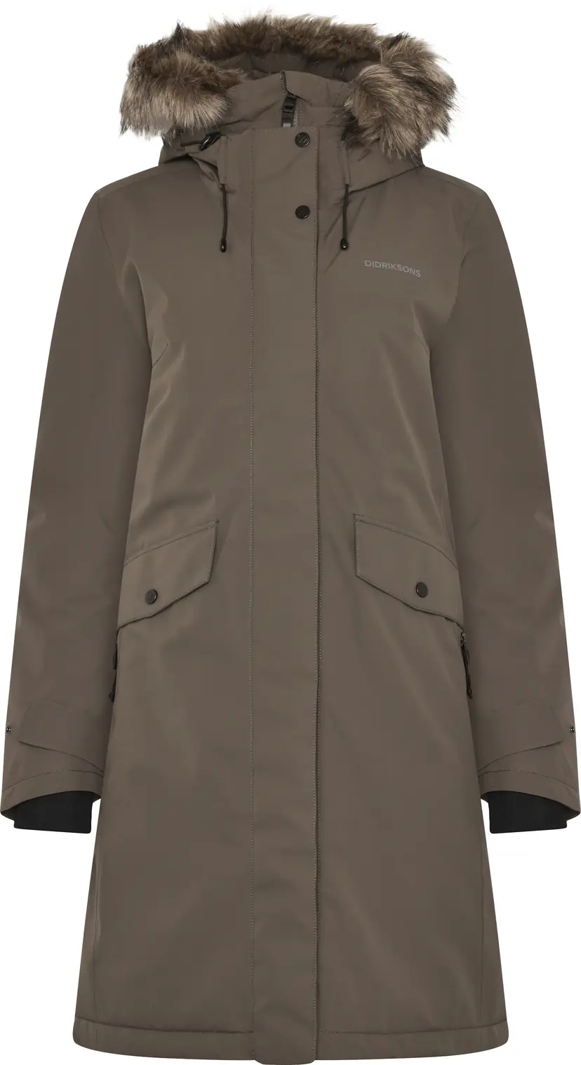 Didriksons Didriksons Women's Erika Parka 3 Mocha Brown