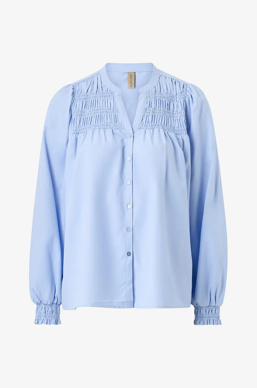 Soyaconcept Bluse Sc-netti 116 - Blå