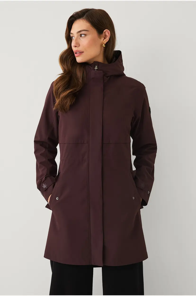 Áhkká Parkas Parka With Hood W - Brun