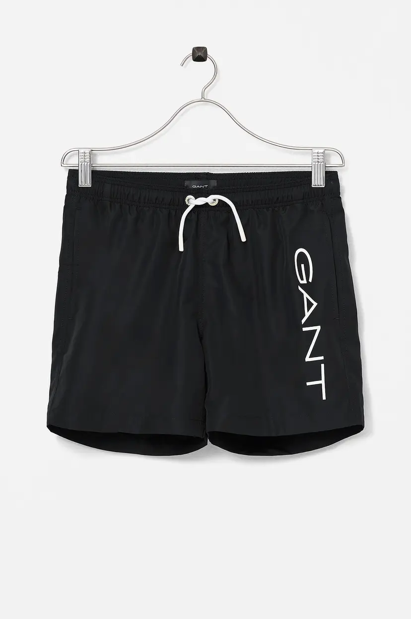GANT Badeshorts Logo Lightweight Boy's Swimshorts - Svart