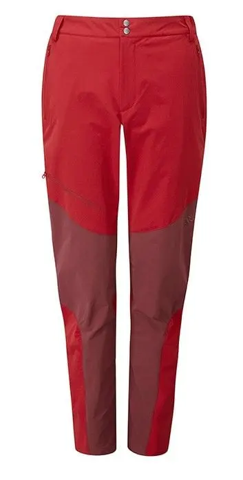 Rab Rab W's Torque Mountain Softshell Pants Crimson/Deep Heather