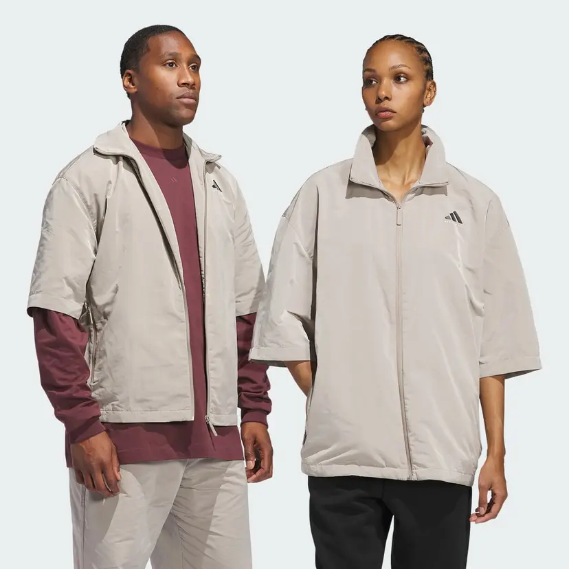 Adidas Full Zip Warm-Up Skjorte
