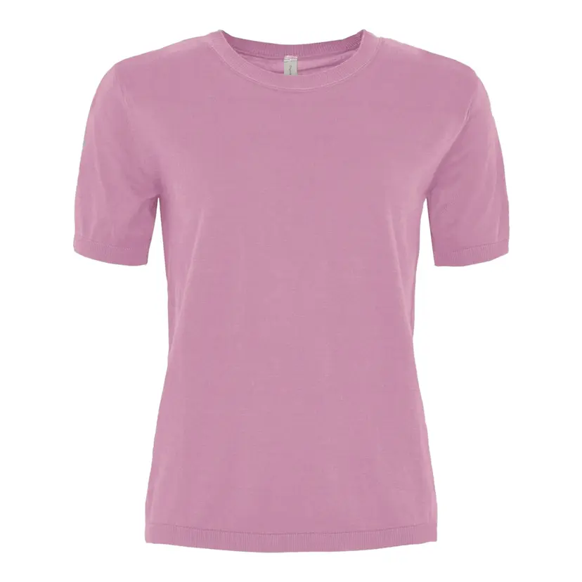 Skovhuus Skovhuus Kvinne Strikket T-shirt Mullit Rose XL