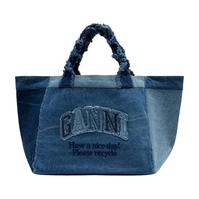 Ganni Ganni Tote bag – Blå