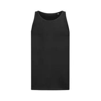 Stedman Stedman Tank Top For Men Svart bomull X-Large Herre