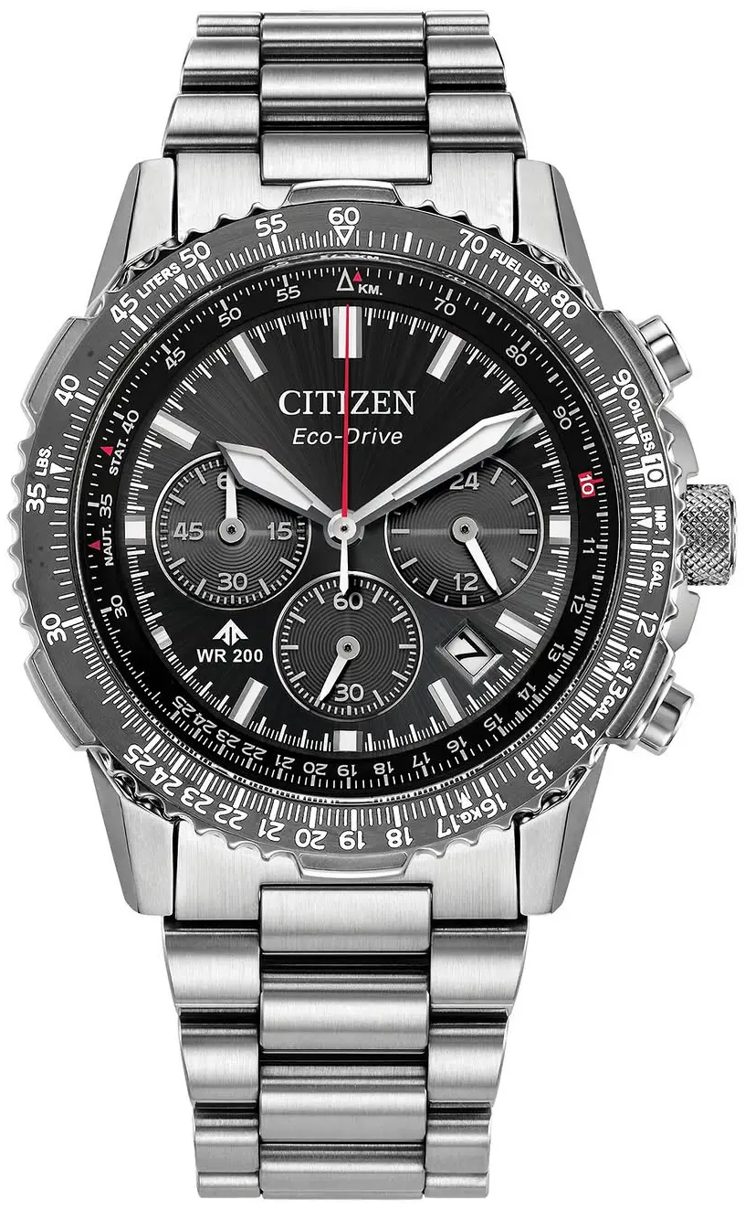 Citizen Citizen Herreklokke CA4664-60E Promaster Sky Sort/Stål Ø40 mm
