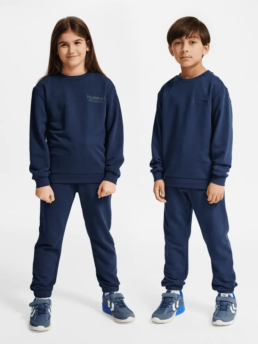 Hummel Hummel Jr Base Joggedress Mørk Blå (104 / 4 år)
