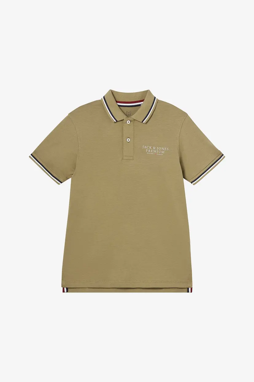 Jack & Jones Junior T-skjorte jprBluarchie SS Polo SG Jnr - Grønn