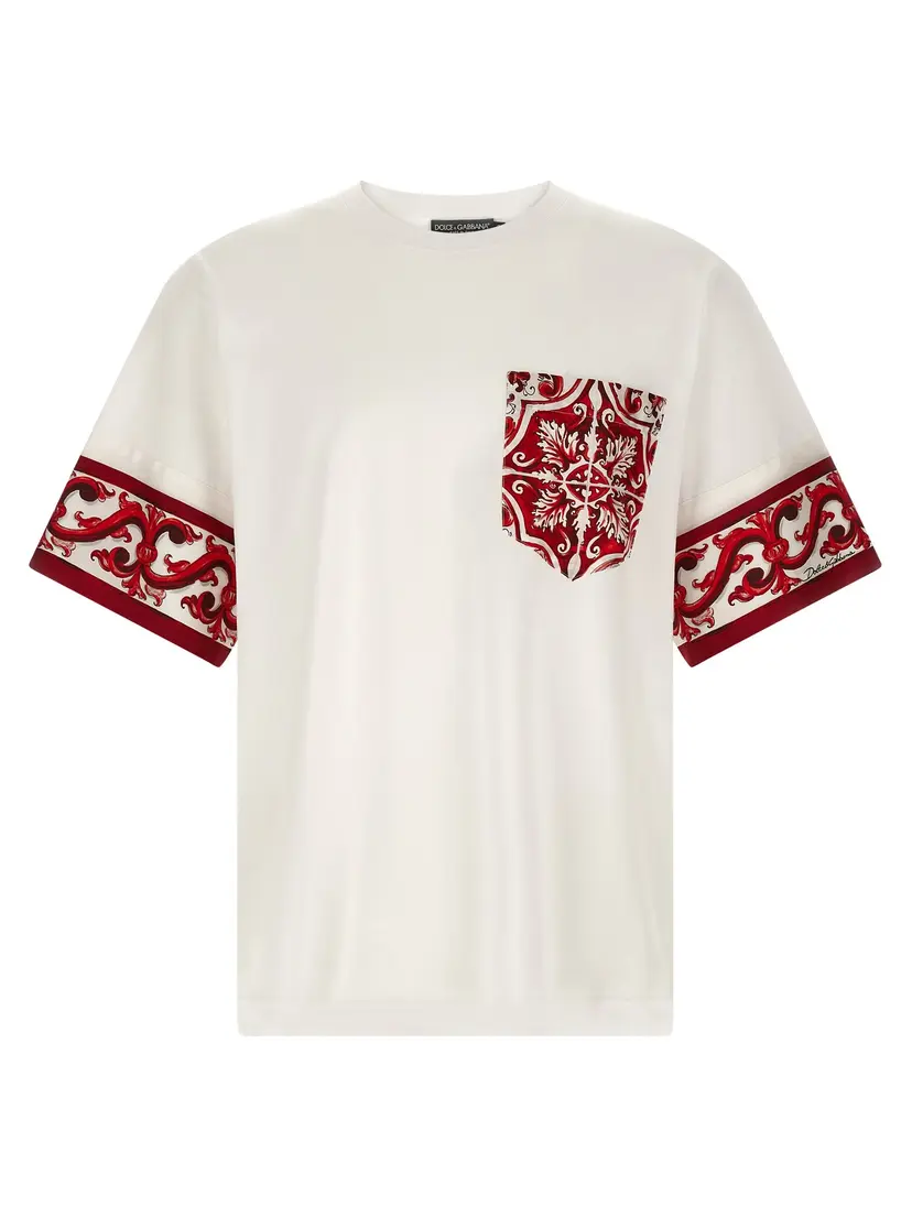 Dolce & Gabbana Dolce & Gabbana T-skjorter – Hvit