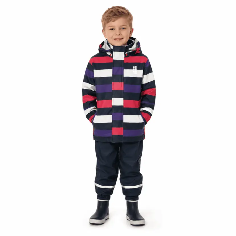 LEGO Kidswear LEGO Kidswear Iconic regnjakke Jamaica 102, Lilla