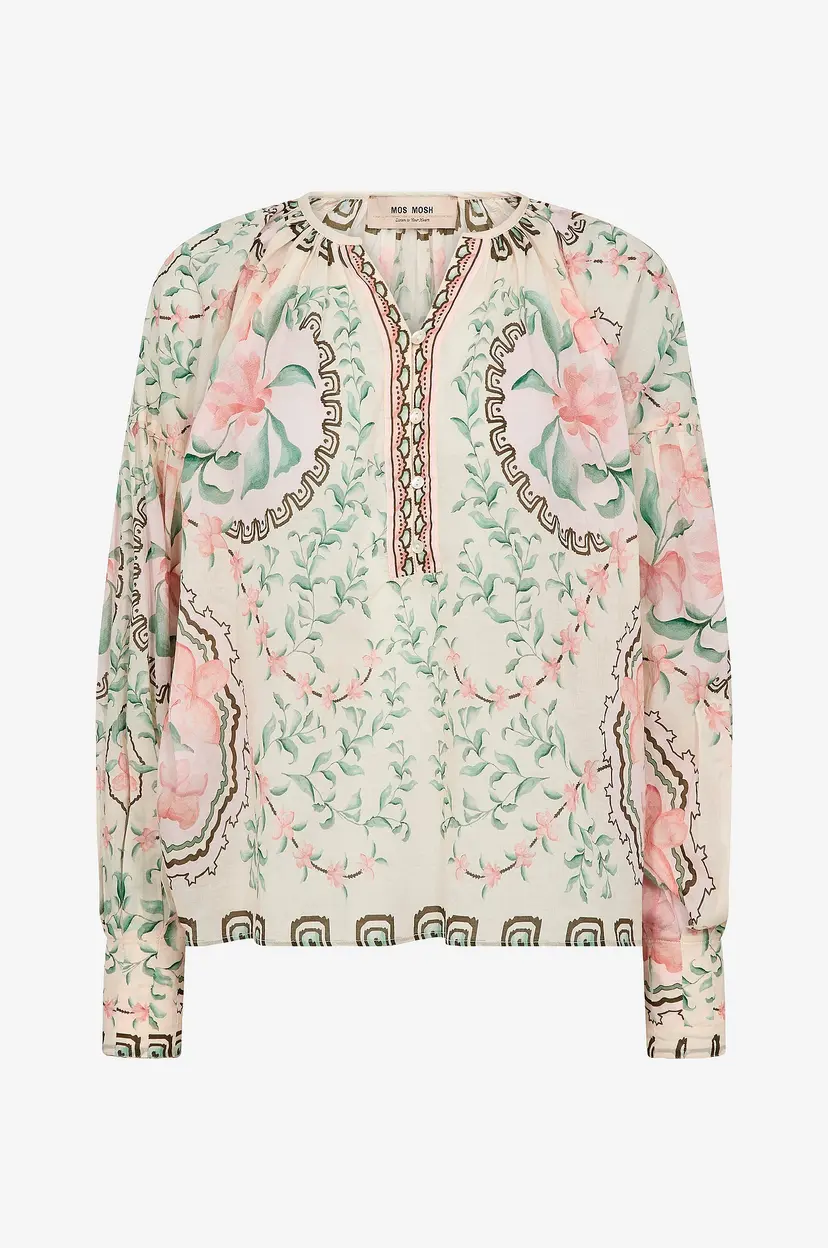 Mos Mosh Bluse mmWylde Orchid Blouse - Grønn