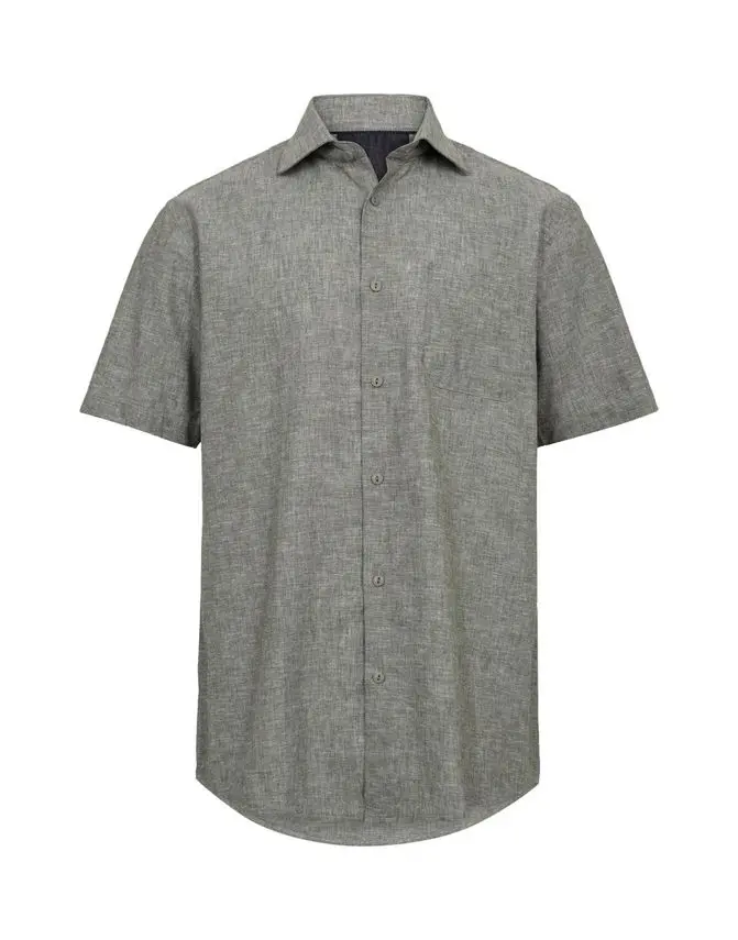 Black Blue Shirt s/s regular fit