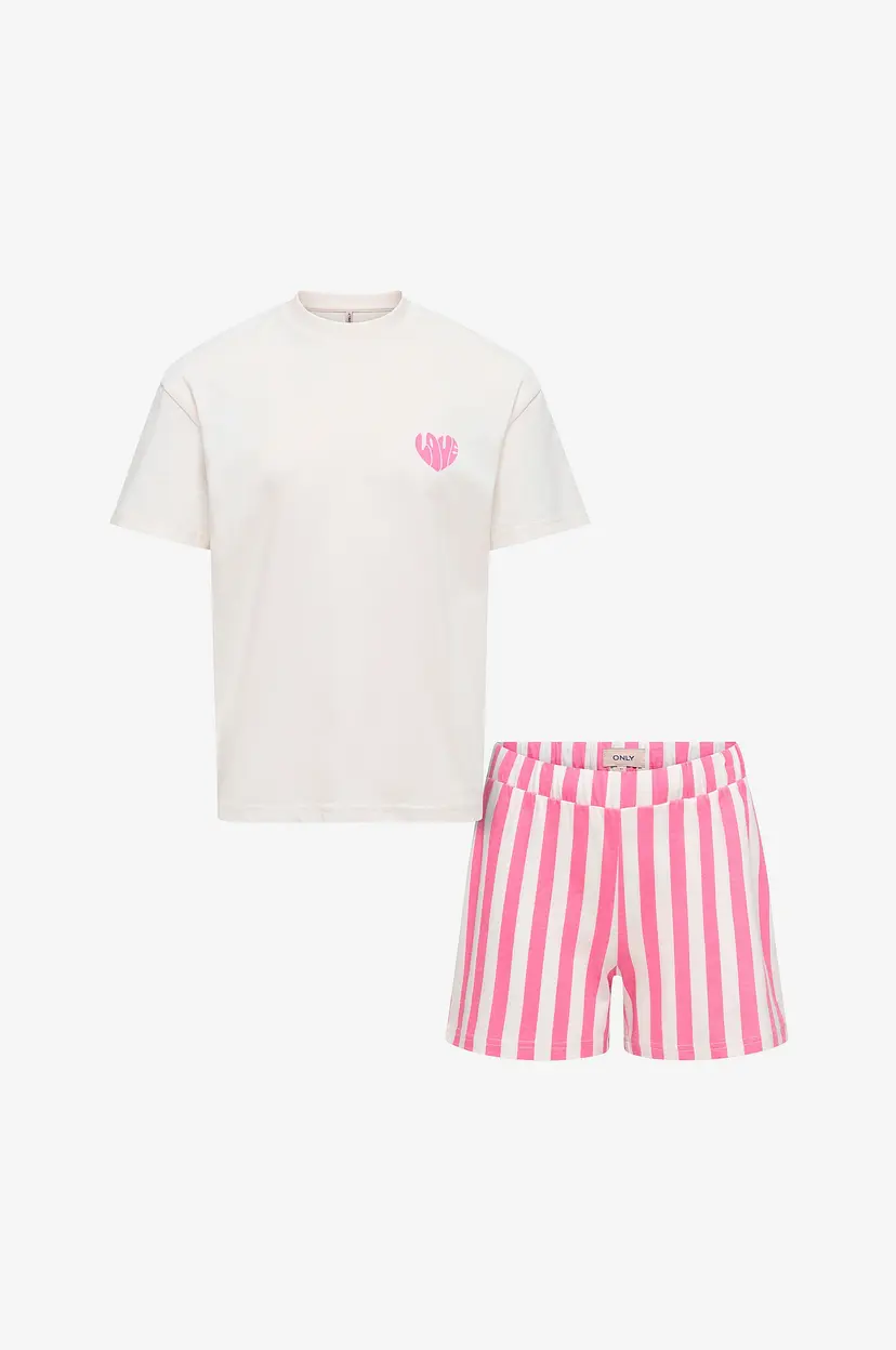 Kids Only Pysjsett kogRila Nightwear - Rosa