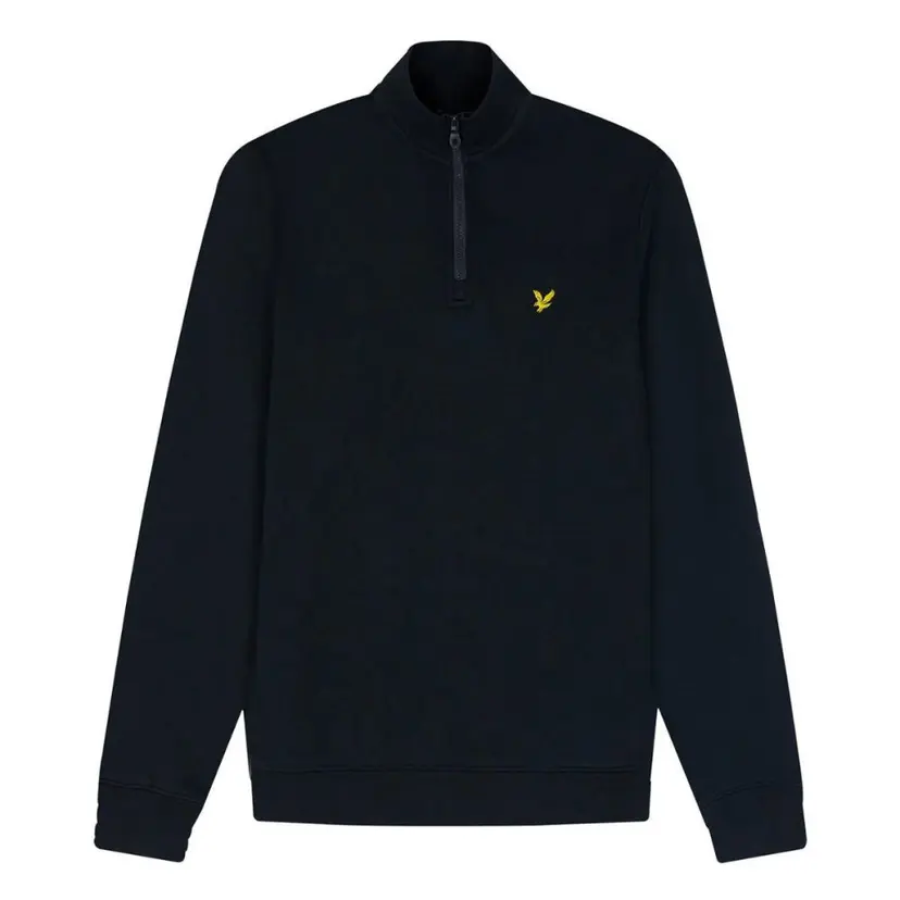 Lyle & Scott Lyle & Scott - Genser Quarter Zip Pullover Dark Navy