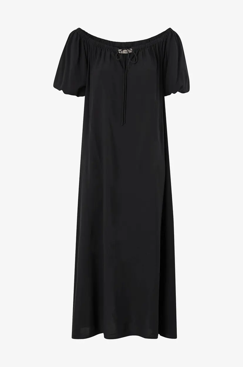 Costamani Kjole Baloo Off Shoulder - Svart
