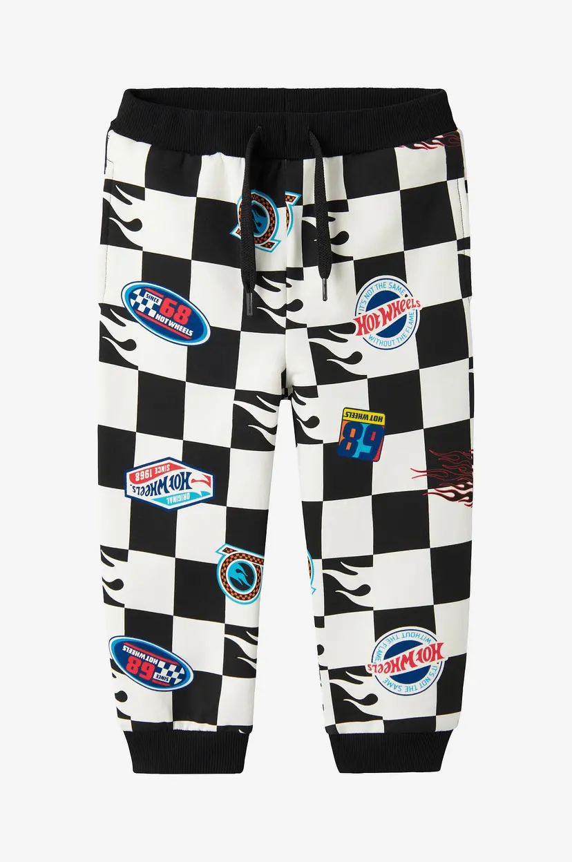 NAME IT Sweatbukser nmmDrewy Hotwheels Nreg Swe Pant - Svart