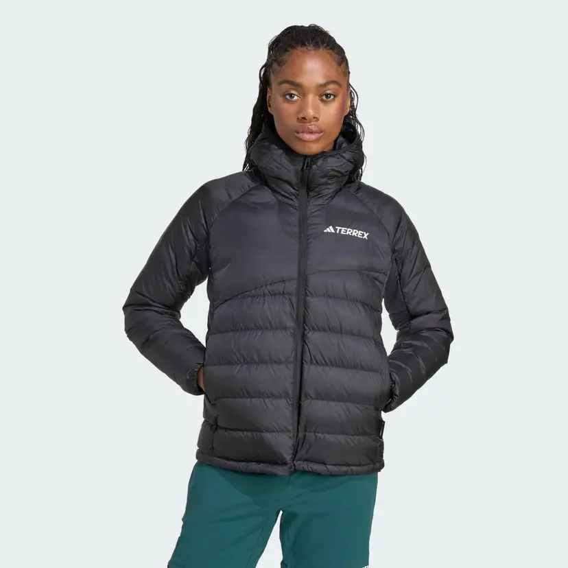 Adidas Terrex Xperior CLIMAWARM+ Down Hooded Jakke