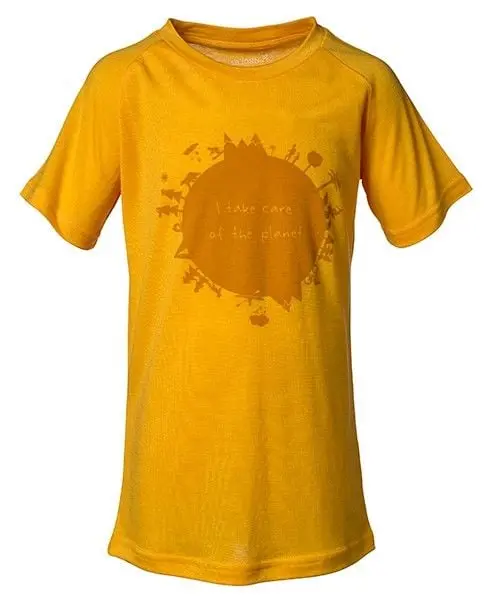 Isbjörn Isbjörn Earth Tee Kids Saffron