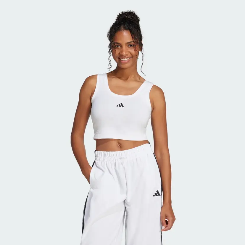 Adidas Essentials Small Logo Cotton Lifestyle Tanktopp