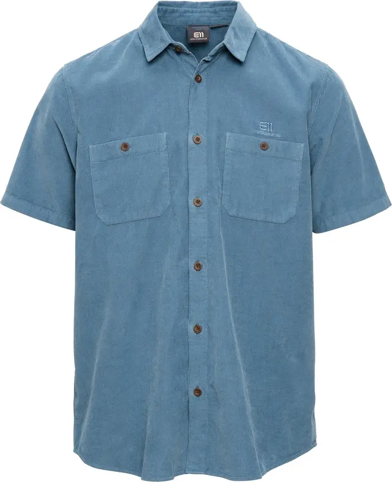 Elevenate Elevenate Men's Estate Cord Shirt Blue Flint