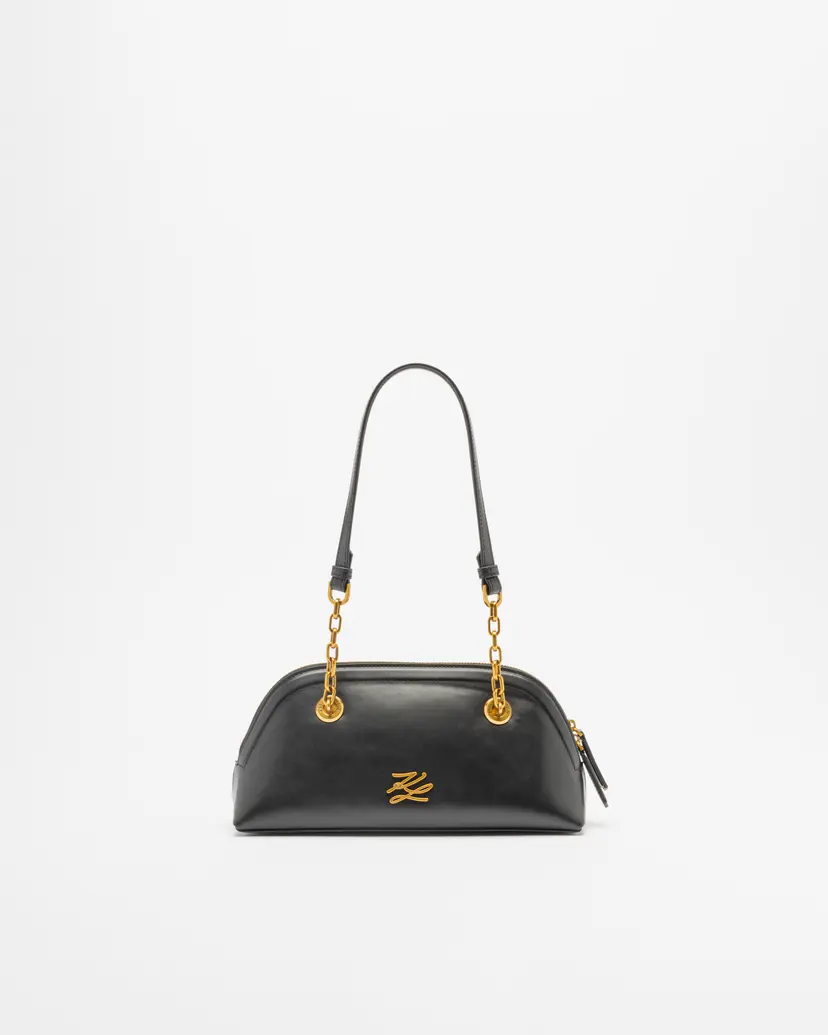 Karl Lagerfeld Karl Lagerfeld K/Autograph SM Bowling SHB Black Shoulder bag