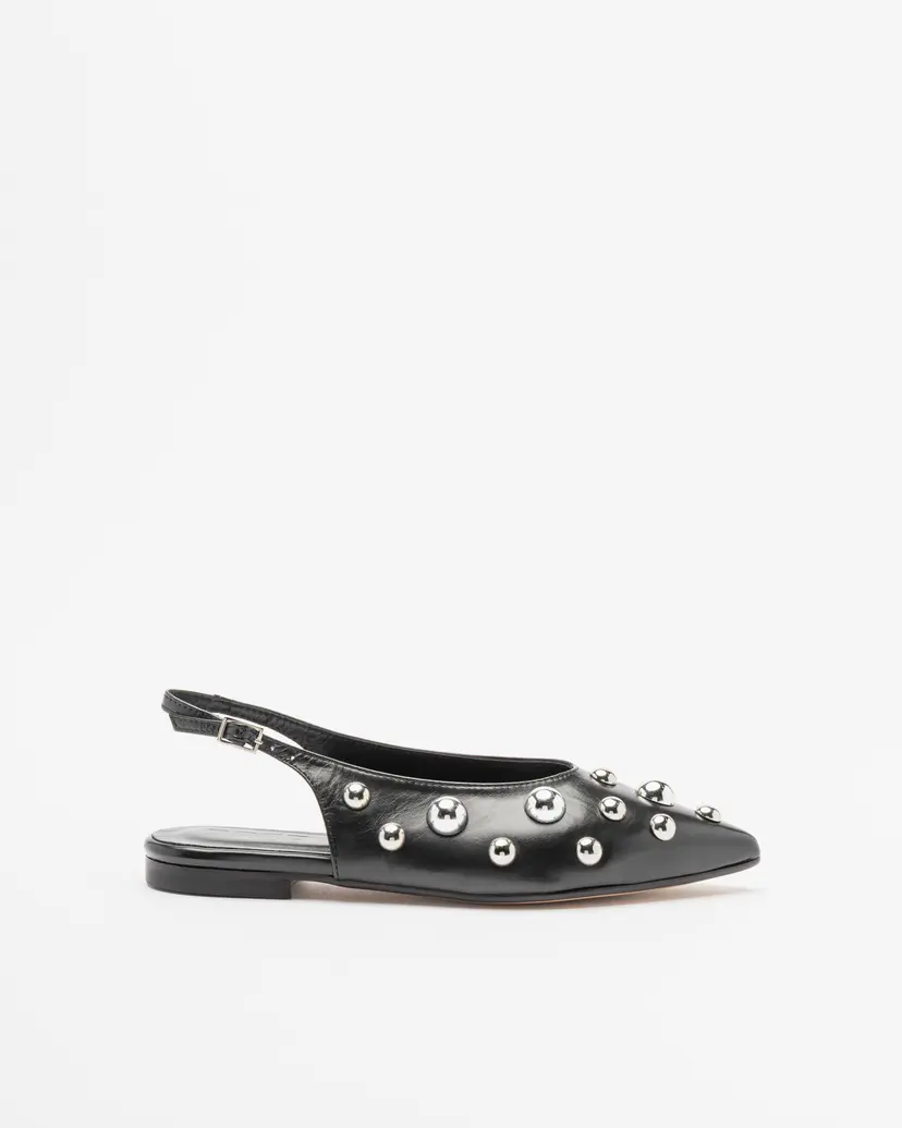 PROF PROF DELIA 2814 Black Slingback shoe
