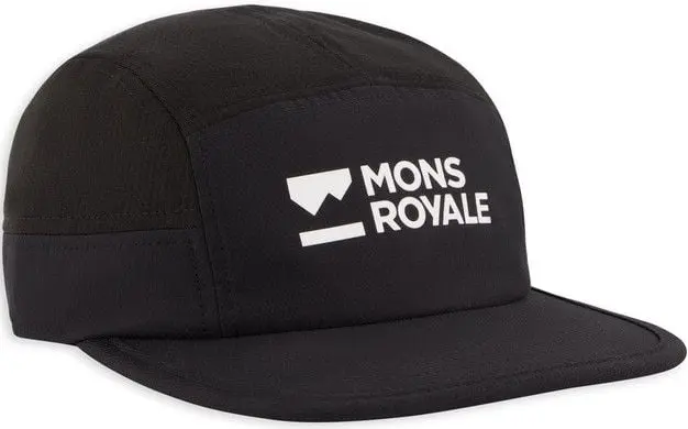 Mons Royale Mons Royale Velocity Trail Cap Unisex Black