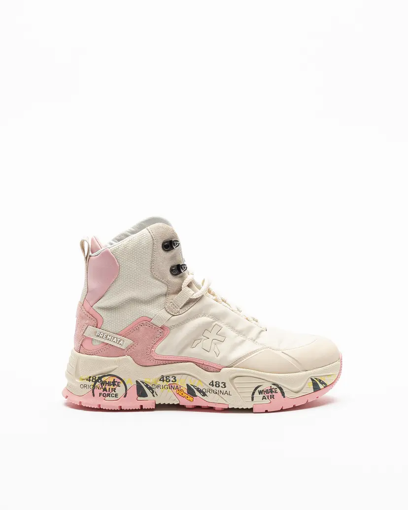 Premiata Premiata SAINTCROSSD 334 Beige Sneakers