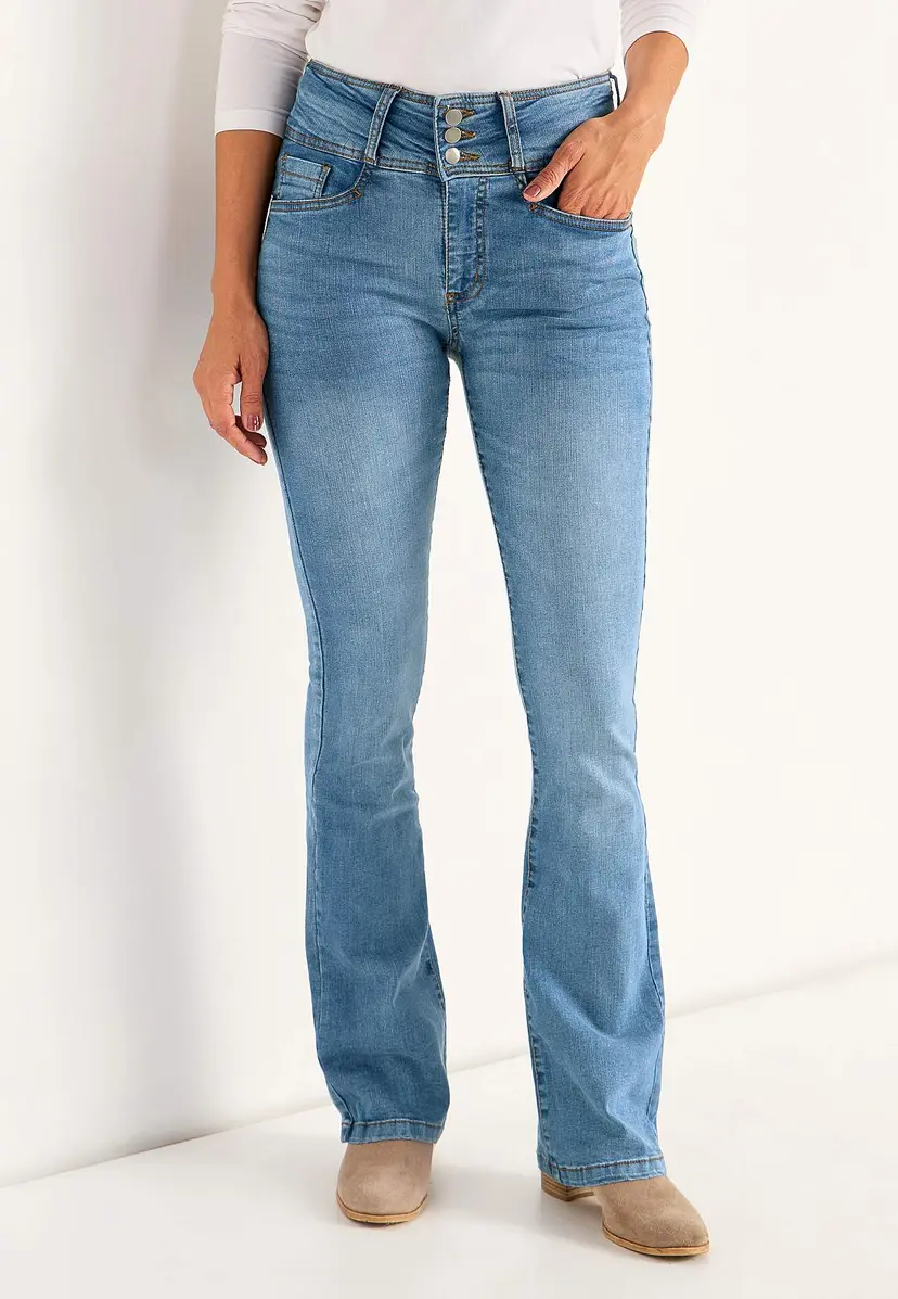 Cellbes of Sweden Boot cut jeans med høy midje - to lengder Jennifer