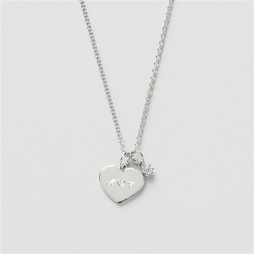 Gift Heart Halskjede Gravering