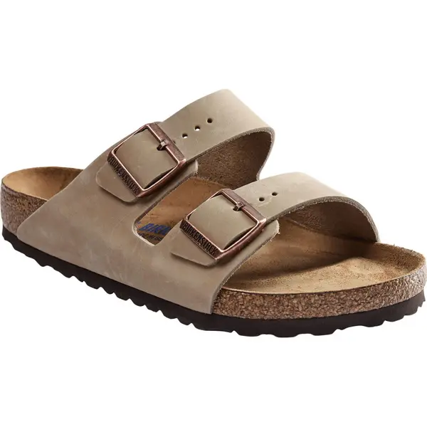 Birkenstock Birkenstock Arizona Soft Footbed Natural Leather Oiled Narrow Tabacco Brown