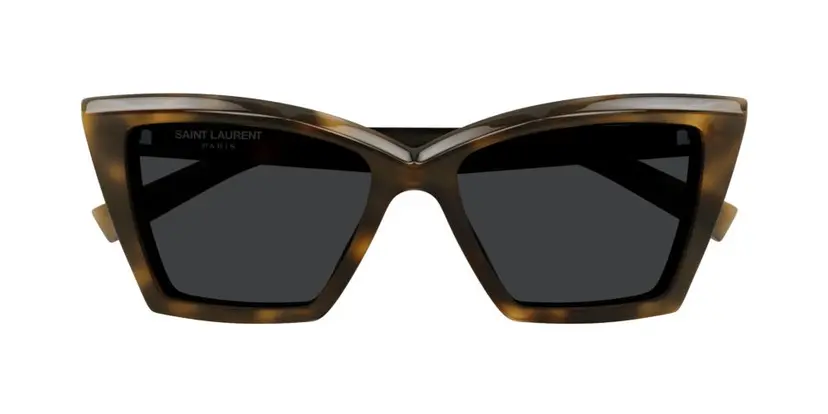 Saint Laurent SL 657/F solbriller, havana