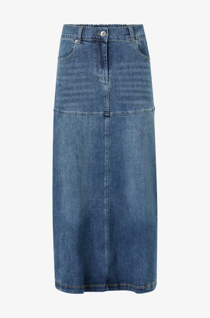 Costamani Denim skjørt Coss Denim Skirt - Blå