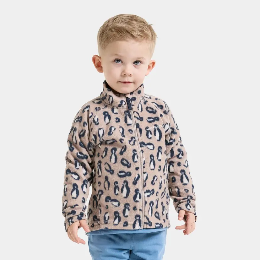 Didriksons Monte Printed Kids' Full-Zip