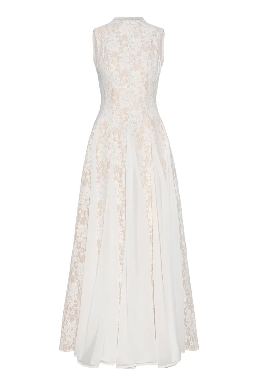 MurlongCres. Ylva Maxi Dress – White Bridal & Wedding Dress, XS
